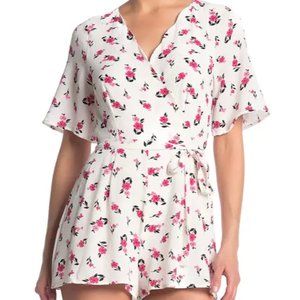 Row A Floral Romper